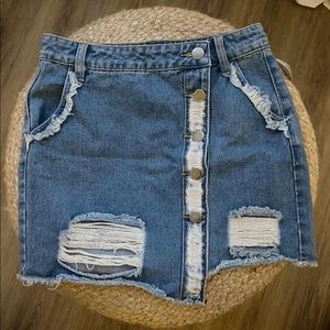 Denim Skirt
